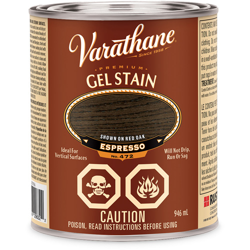 Teinture en gel de qualit&eacute; sup&eacute;rieure Varathane, 946 ml, Espresso Auto-Cam