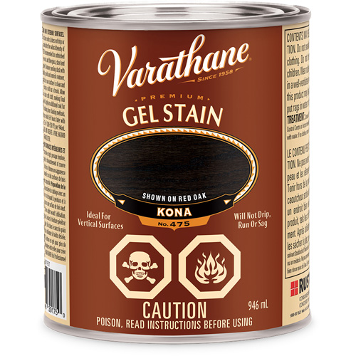 Teinture en gel de qualit&eacute; sup&eacute;rieure Varathane, 946 ml, Kona Auto-Cam