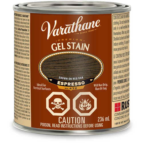 Varathane&reg; Premium Gel Stain, 236 ml, Espresso Auto-Cam