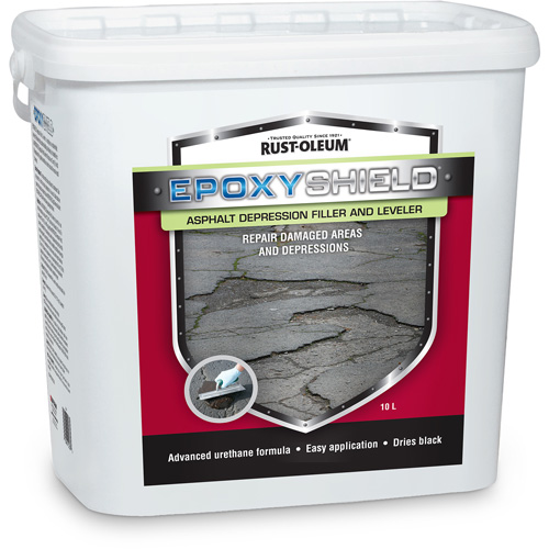 EpoxyShield&reg; Asphalt Depression Filler & Leveler, Pail, Black Auto-Cam