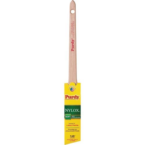 Nylox Dale Paint Brush, Nylon, Wood Handle, 1" Width Auto-Cam