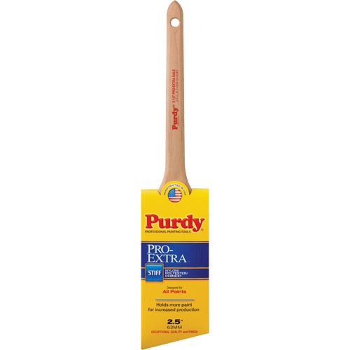 Pro-Extra Dale Paint Brush, Blended Material, Wood Handle, 2-1/2" Width Auto-Cam