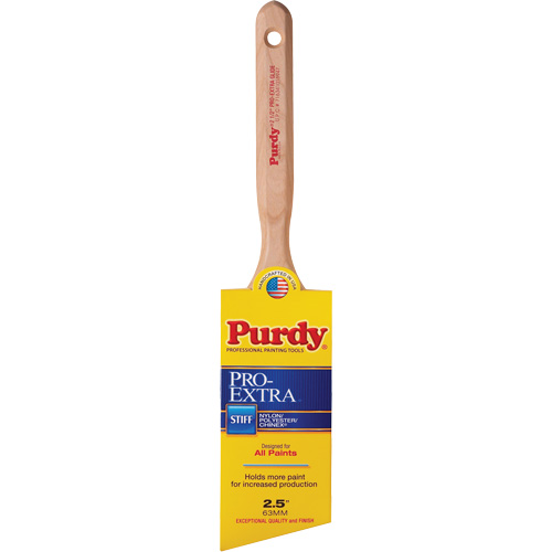 Pinceau Pro-Extra Glide, Mat&eacute;riau m&eacute;lang&eacute;, Manche Bois, Largeur de 2-1/2" Auto-Cam