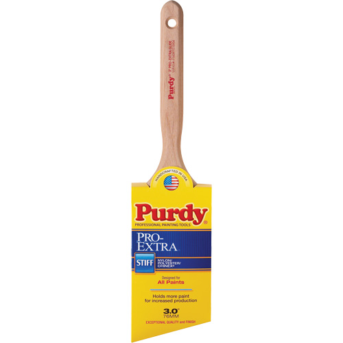 Pro-Extra Glide Paint Brush, Blended Material, Wood Handle, 3" Width Auto-Cam
