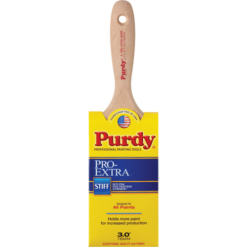 Pinceau Pro-Extra Swan, Mat&eacute;riau m&eacute;lang&eacute;, Manche Bois, Largeur de 3" Auto-Cam