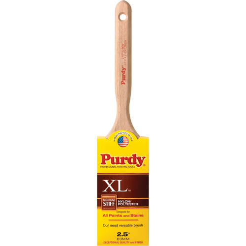 XL Bow Paint Brush, Poly/Nylon, Wood Handle, 2-1/2" Width Auto-Cam