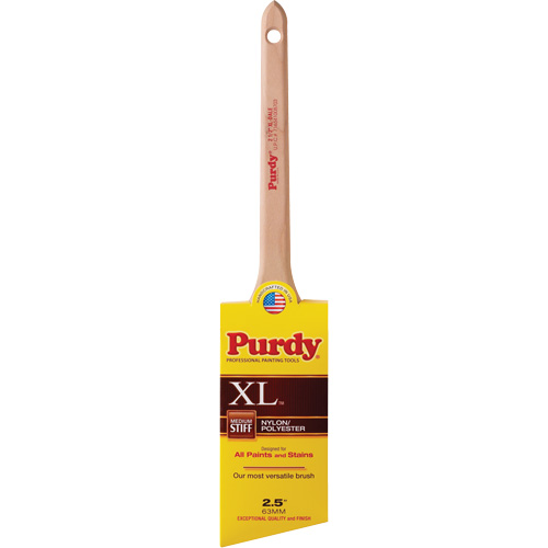 XL Dale Paint Brush, Poly/Nylon, Wood Handle, 2-1/2" Width Auto-Cam