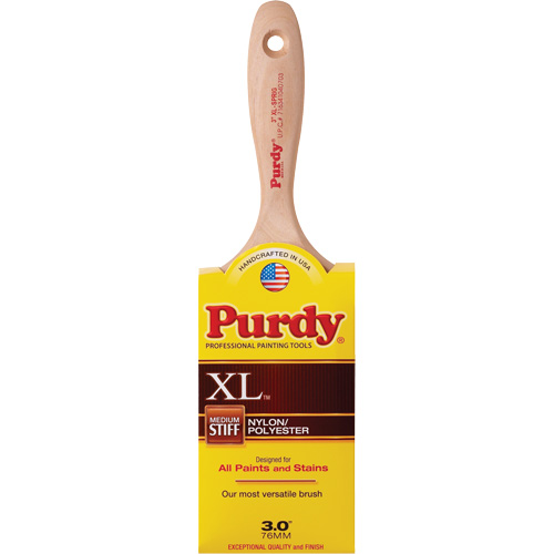 XL Sprig Paint Brush, Poly/Nylon, Wood Handle, 3" Width Auto-Cam