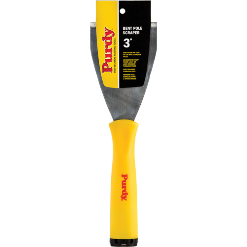 Grattoir d&eacute;port&eacute;e pour perche de premi&egrave;re qualit&eacute;, Lame Acier inoxydable, Largeur 3", Manche Plastique Auto-Cam
