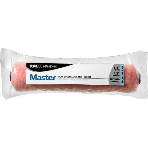 Master All Purpose Mini Roller Cover, 13 mm (1/2") Nap, 165.1 mm (6-1/2") L Auto-Cam