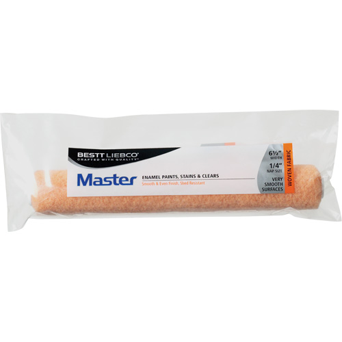 Master Enameler Mini Roller Cover, 6 mm (1/4") Nap, 165.1 mm (6-1/2") L Auto-Cam