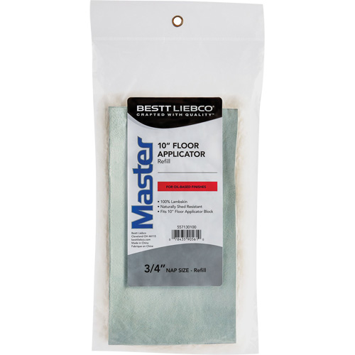 Tampon de rechange pour applicateur pour plancher en cuir d'agneau Auto-Cam