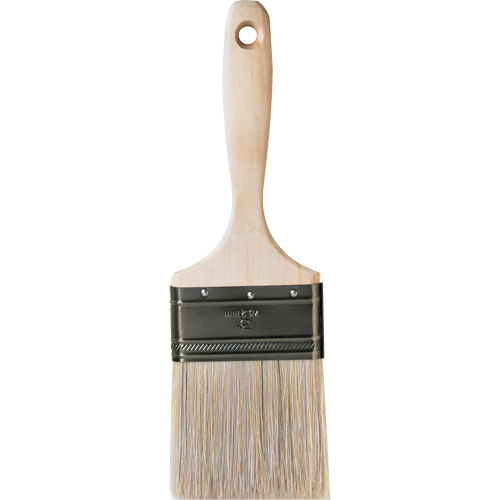 One Coat Trim & Wall Brush, White China, Wood Handle, 3" Width Auto-Cam