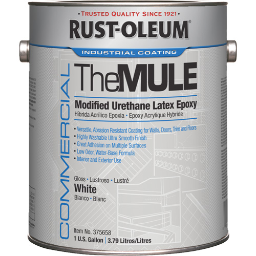 &eacute;poxy en latex d'ur&eacute;thane modifi&eacute;, Blanc, Gallon Auto-Cam
