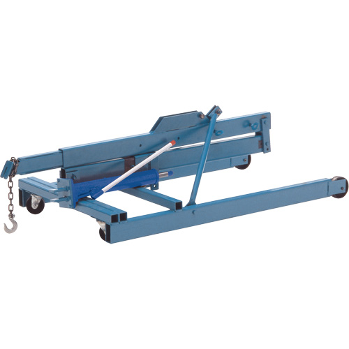 Portable Floor Cranes, 8' Lift, 2000 lbs. (1 tons), 82-1/2" Arm, 69-1/4" H Auto-Cam