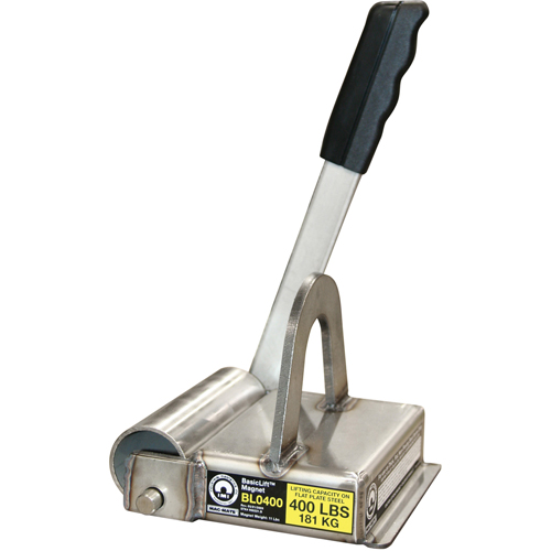 &eacute;lectro-aimants de levage de base, Capacit&eacute; de retenue 400 lb (0,2 tonne), 7-1/2" lo x 5-5/8" la x 5-1/2" h Auto-Cam