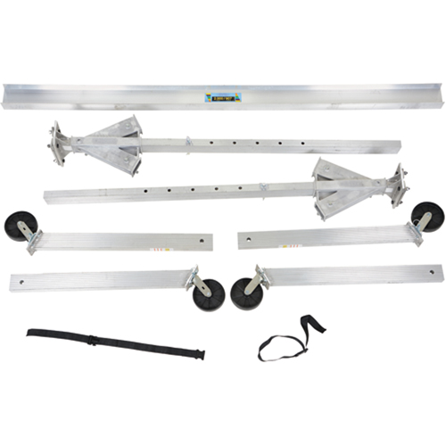 Adjustable Aluminum Gantry Crane, 10' L, 4000 lbs. (2 tons) Capacity Auto-Cam