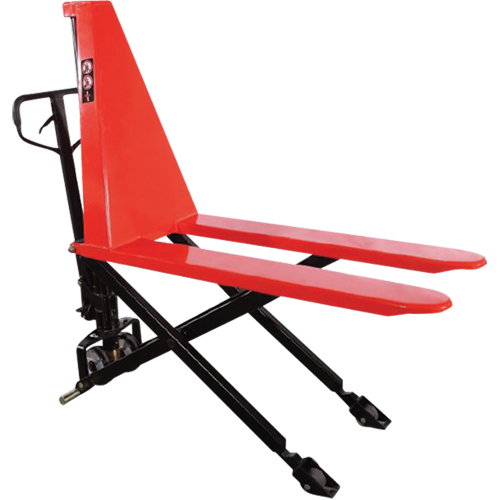EMSL22N Manual Scissor Skid Lift, 46"L x 27"W, Steel, 2200 lbs. Capacity Auto-Cam