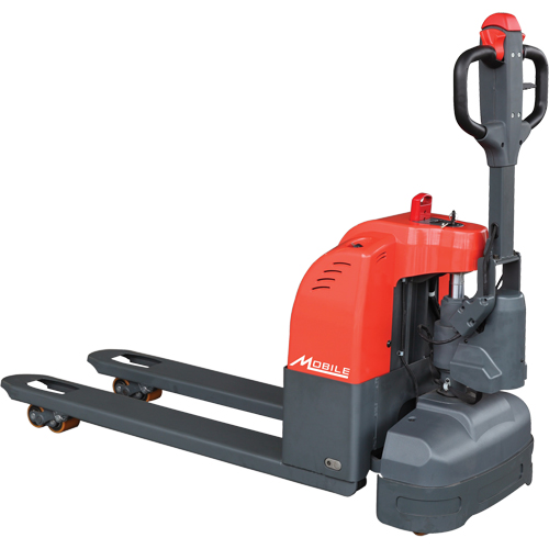 EFET33N Self-Propelled Electric Pallet Truck, 3300 lbs. Cap., 45" L x 21.25" W Auto-Cam