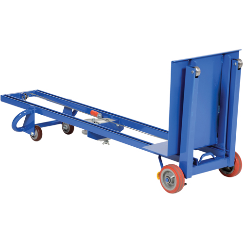 Platform Lift Stacker, Hand Winch Operated, 400 lbs. Capacity, 58" Max Lift Auto-Cam