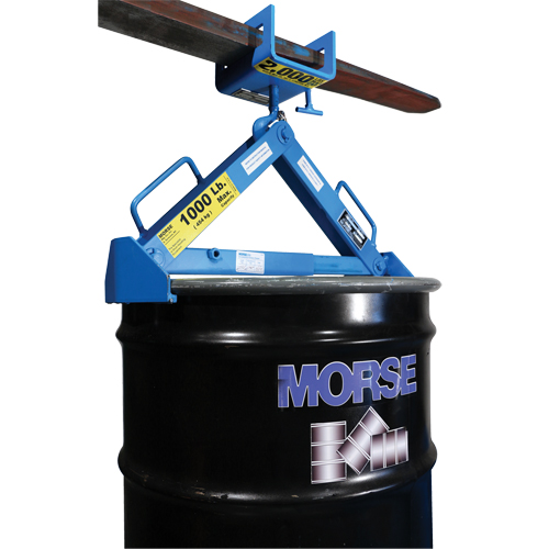 Crochet &agrave; installer sur fourche, Ouverture des fourches 5-1/2" x 1-9/16" Auto-Cam