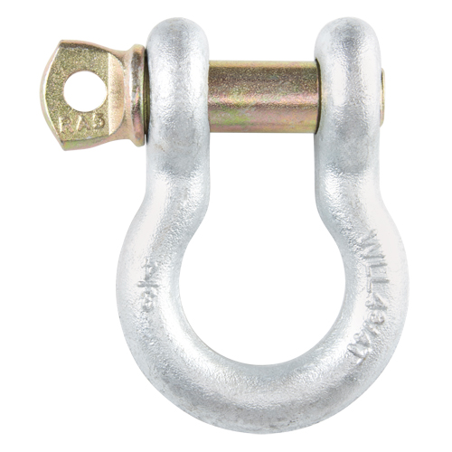 Screw Pin Anchor Shackle, 3/16", Screw Pin, Hot Dip Galvanized Auto-Cam