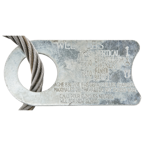 Wire Rope Lifting Sling - Eye & Eye Auto-Cam