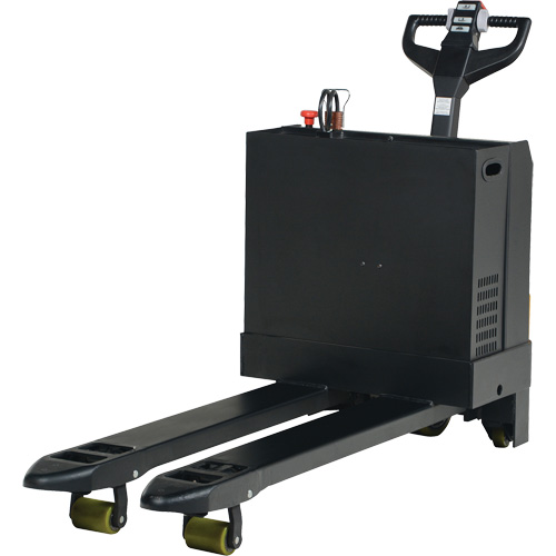 Fully Powered Electric Pallet Truck, 4500 lbs. Cap., 48" L x 30.25" W Auto-Cam