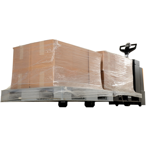 Transpalette &eacute;lectrique motoris&eacute; a/plateforme &agrave; conducteur debout, Capacit&eacute; 4500 lb, 96" lo x 30" la Auto-Cam