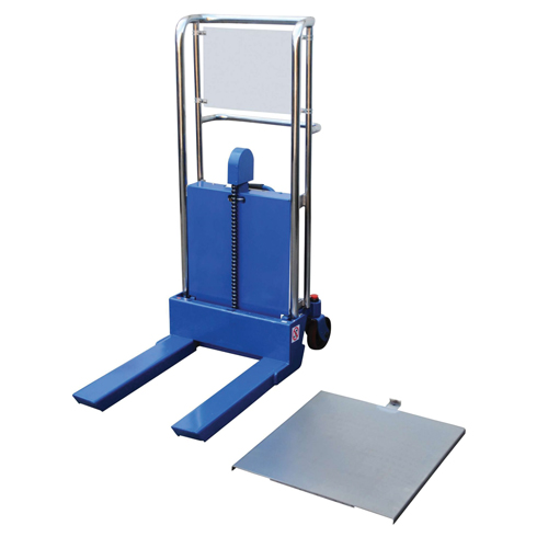 Hefti-Lift Load Stacker, Foot Pump Operated, 880 lbs. Capacity, 35" Max Lift Auto-Cam