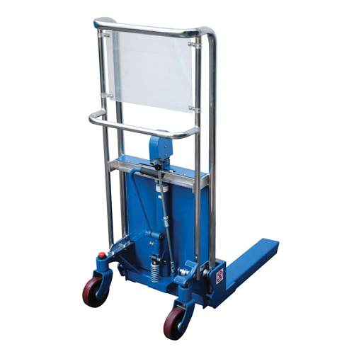 Hefti-Lift Load Stacker, Foot Pump Operated, 880 lbs. Capacity, 35" Max Lift Auto-Cam