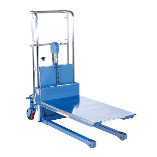 Hefti-Lift Load Stacker, Foot Pump Operated, 400 lbs. Capacity, 44" Max Lift Auto-Cam