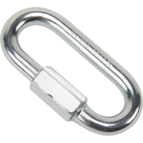 Zinc Plated Quick Link, 3300 lbs (1.65 tons), 1/2" Auto-Cam