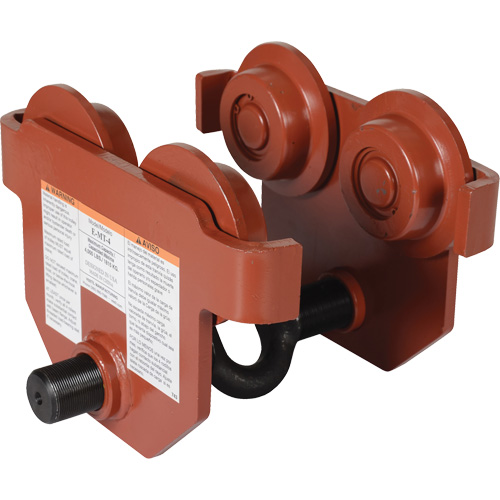 Low Profile Manual Trolley, 4000 lbs. (2 tons) Auto-Cam