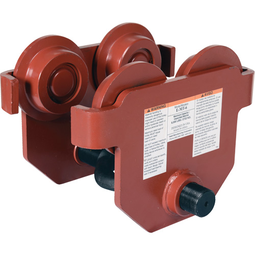 Low Profile Manual Trolley, 6000 lbs. (3 tons) Auto-Cam