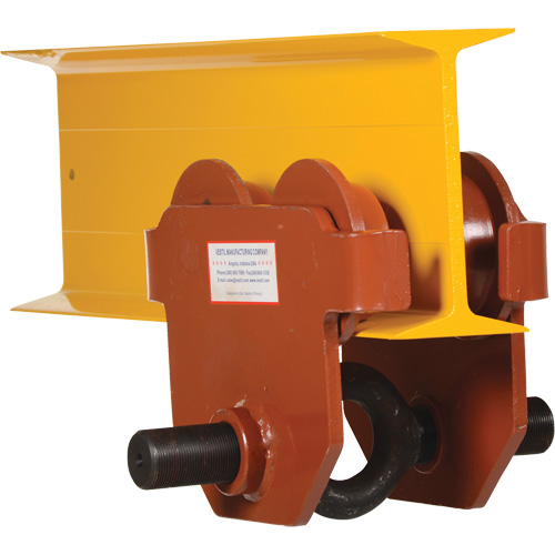 Low Profile Manual Trolley, 6000 lbs. (3 tons) Auto-Cam