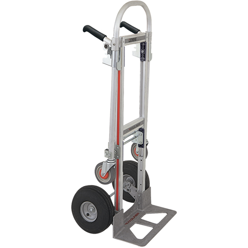 Gemini&reg; Convertible Hand Trucks, Aluminum, 1000 lbs. Capacity Auto-Cam
