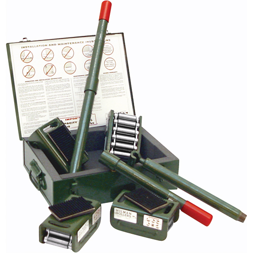 Machine Roller Kit, 3 tons Capacity Auto-Cam