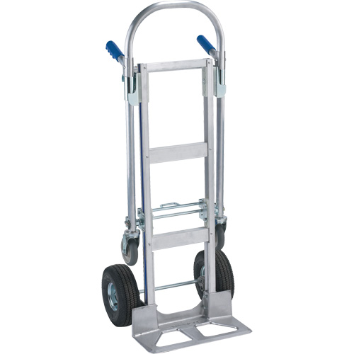 Cobra Jr. Series Convertible Hand Truck, Aluminum, 1200 lbs. Capacity Auto-Cam