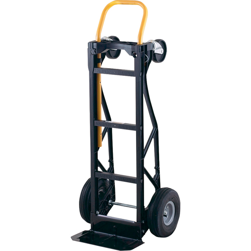 Convertible Hand Trucks, Nylon, 600 lbs. Capacity Auto-Cam