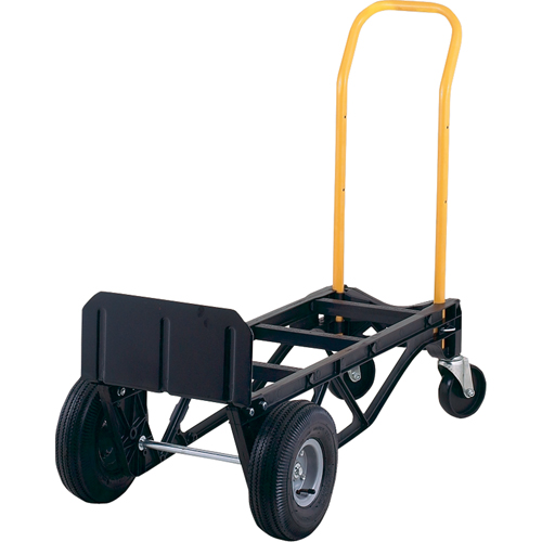 Convertible Hand Trucks, Nylon, 600 lbs. Capacity Auto-Cam