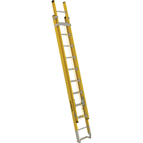 Industrial Heavy-Duty Extension Ladders (6200 Series), 375 lbs. Cap., 17' H, Grade 1AA Auto-Cam
