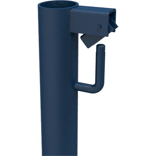 Accessoires pour &eacute;chafaudage - Poteau de garde-corps a/support, Poteau de garde-corps, 6" la x 56" h Auto-Cam