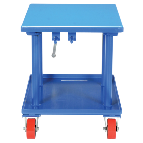 Hydraulic Lift Table, 24" L x 36" W, Steel, 2000 lbs. Capacity Auto-Cam
