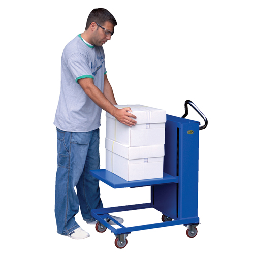 Plateformes auto-&eacute;l&eacute;vatrices, 20" lo x 20" la, Acier, Capacit&eacute; 230 lb Auto-Cam