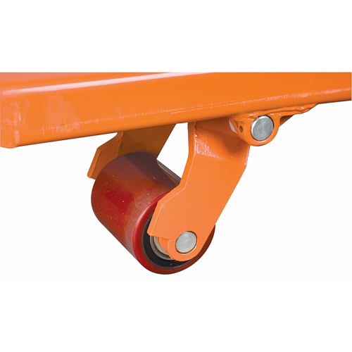 Transpalette manuel robuste, Acier, 48" lo x 27" la, Capacit&eacute; 5500 lb Auto-Cam