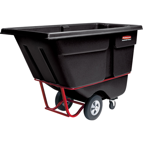 Tilt Truck, Polyethylene, 1/2 cu. yd., 850 lbs. Load Capacity Auto-Cam