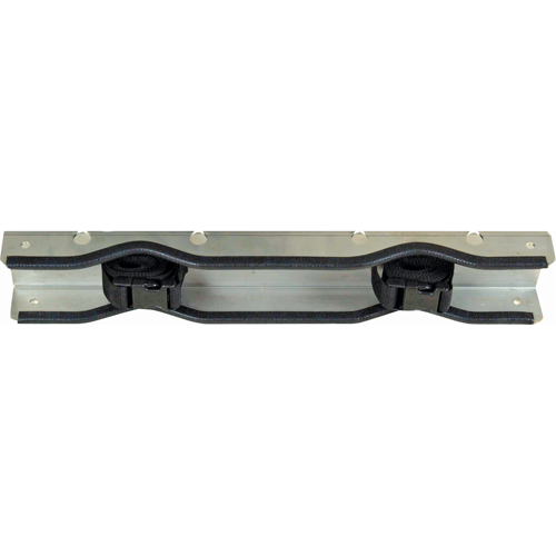 Support mural en acier inoxydable pour deux bouteilles Auto-Cam