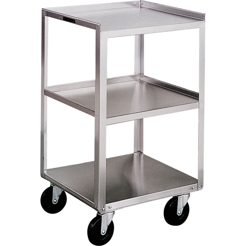 Equipment Stands, 3 Tiers, 16-3/4" W x 30-1/8" H x 18-3/4" D, 300 lbs. Capacity Auto-Cam