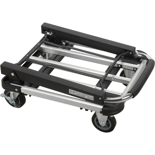 Chariots &agrave; plateforme pliants, Aluminium, 300 lb, 28" lo x 16" la, Hauteur 32" Auto-Cam